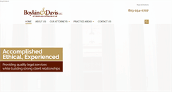 Desktop Screenshot of boykinlawsc.com